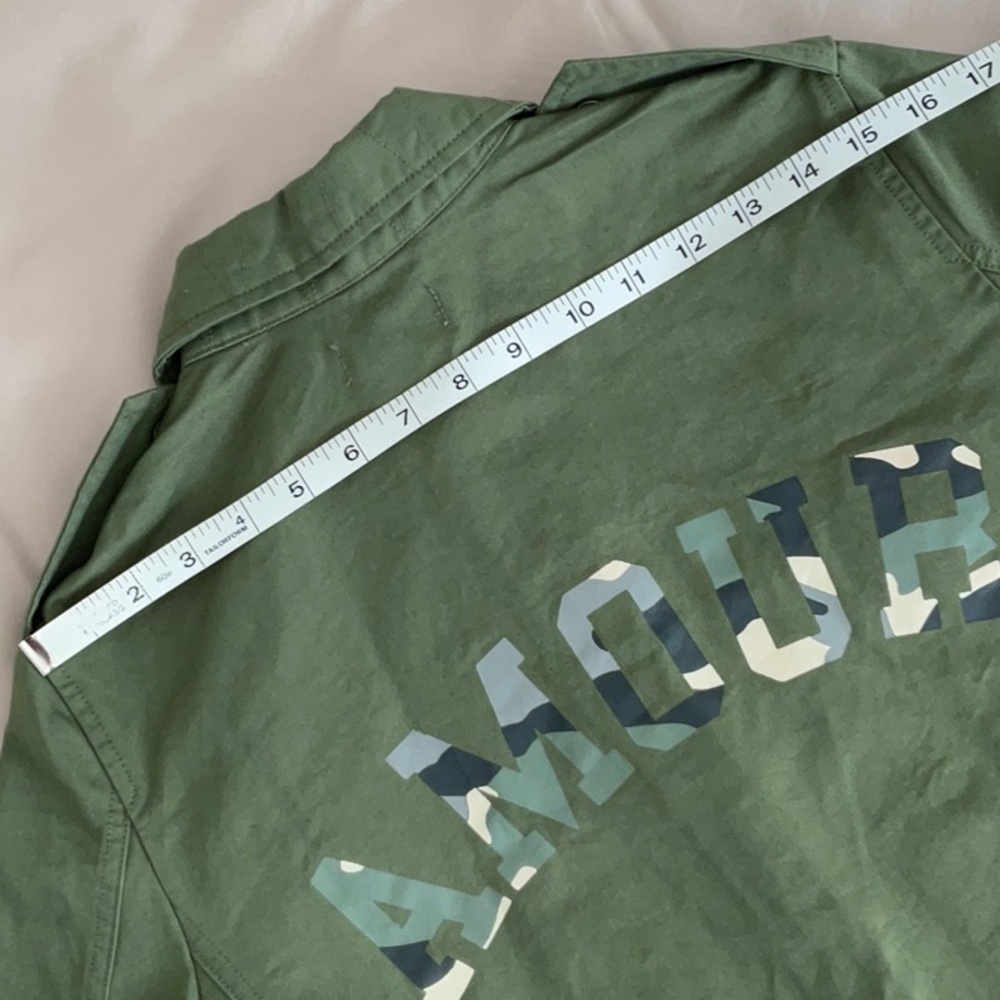 Women's Zadig & Voltaire Cotton Military Style Jacket / Size Small - Picture 11 of 16
